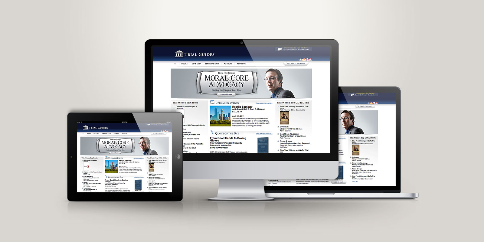 Trial Guides website